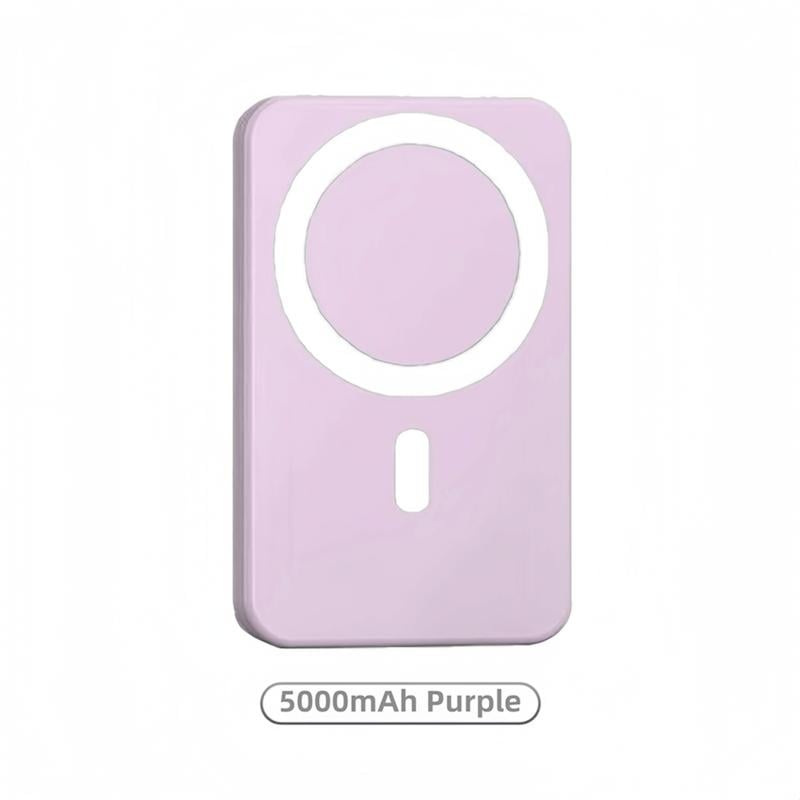 MagSafe Magnetic Power Bank (5000mAh) โ 20W Fast Charge, Hands-Free On-the-Go ๐ฑโก