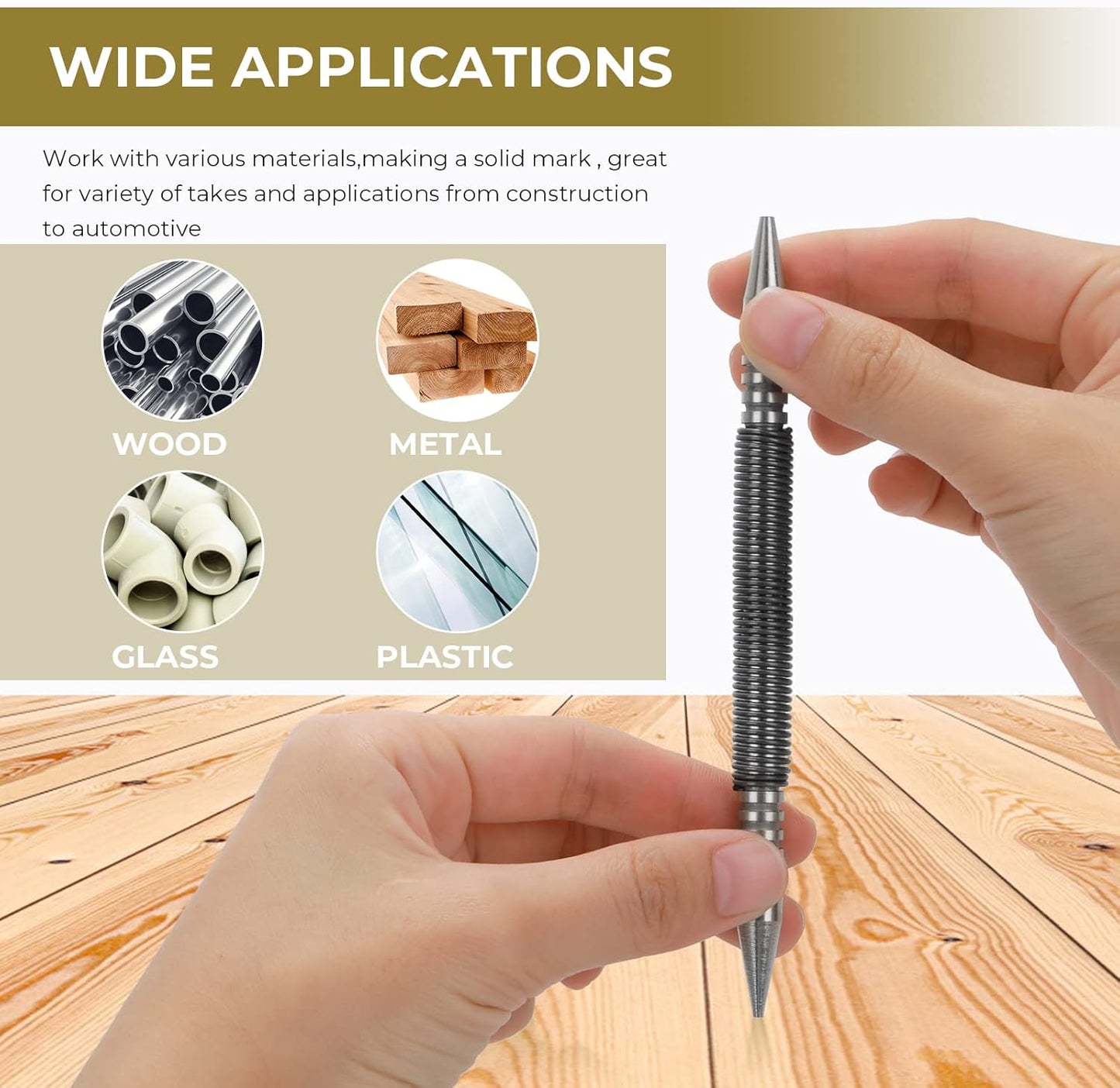 ⚡️FLASH SALE 49% OFF -Hammerless Nail Set Punch-Buy 3 Free Shipping🔥