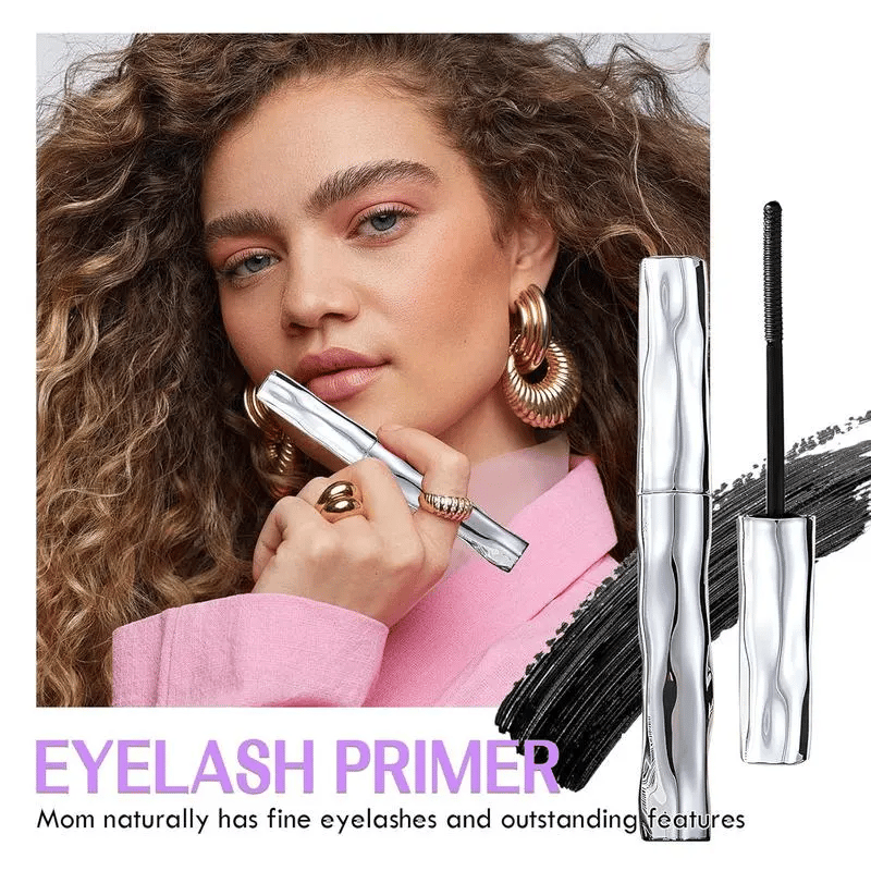 Eyelash Primer,Tubular Eyelash Primer,WaterproofLong Curling Mascara,Natural And Non-Smudged