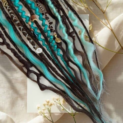 🔥LAST DAY 55% OFF - 👩🏼‍🦱Elastic Dread Ponytail Salty Soul