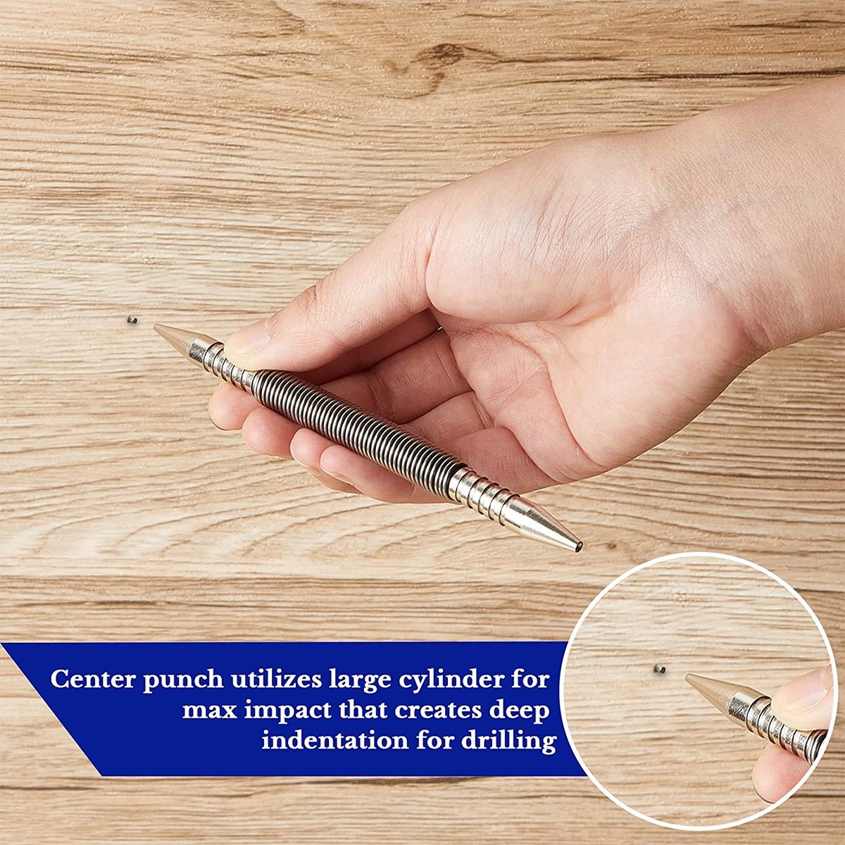 ⚡️FLASH SALE 49% OFF -Hammerless Nail Set Punch-Buy 3 Free Shipping🔥