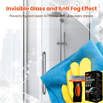 💥LAST DAY 50% OFF - 🫧✨Glass Oil Film Cleaner(✨Includes professional-grade cleaning towels)