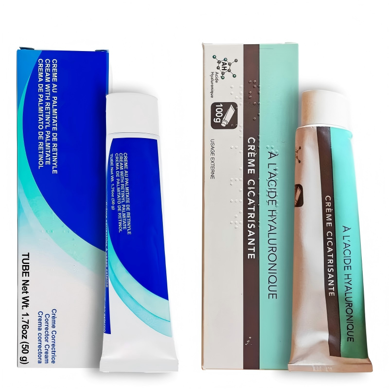 Top Sellers Duo: Vitamin A Pommade + Ialuset Hyaluronic Acid Anti-Wrinkle Cream