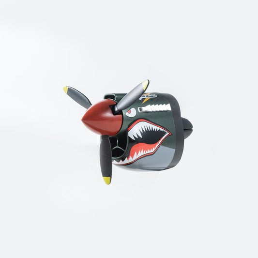 🦈P-40 fighter car air vent decoration🚀