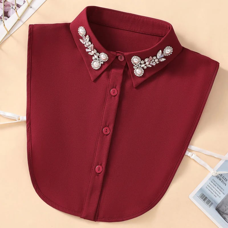 ✨ Luxury Rhinestone Detachable Collar 👚Unisex