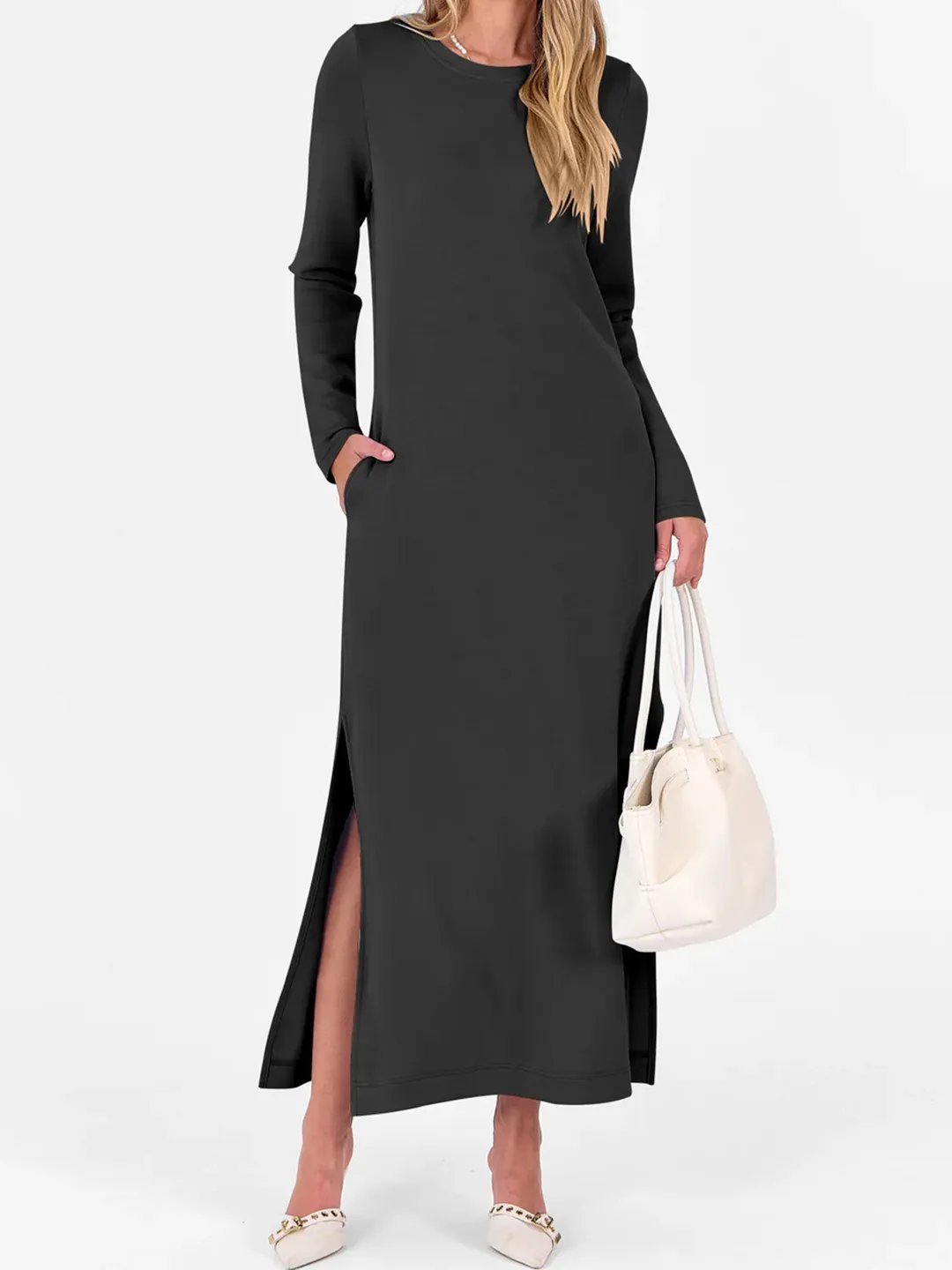 Women's Loose Split Flowy Maxi Dress (Buy 2 Free Shipping)