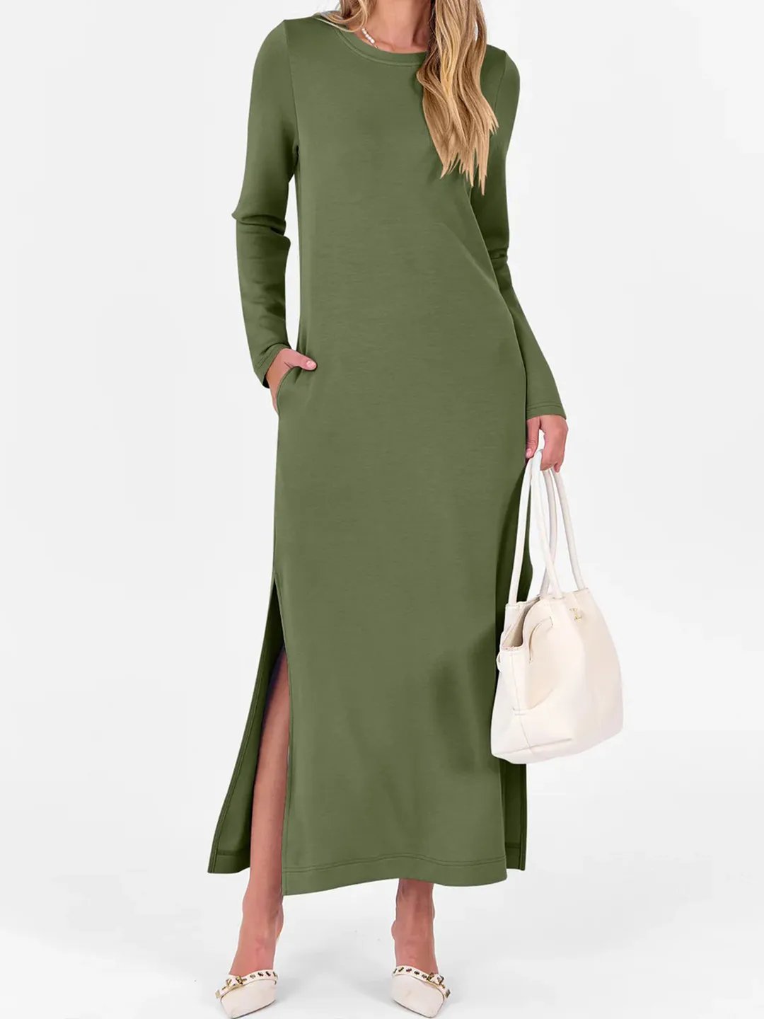 Women's Loose Split Flowy Maxi Dress (Buy 2 Free Shipping)