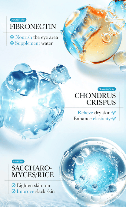 Deep Collagen Hydrogel Eye Patches (5 Pairs) - Anti-Aging Mask to Depuff Under-Eyes, Firm Drooping Eyelids & Boost Moisture👀💧