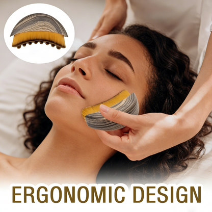 Final 3 hours 50% off:🔥Face Lymphatic Contour Brush for Jawline & Chin Sculpting🔥