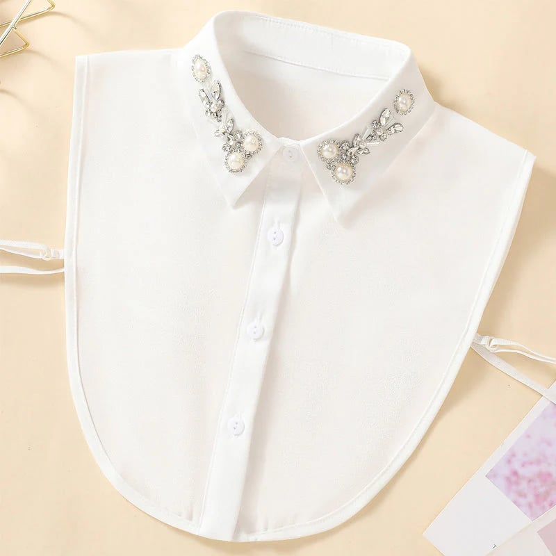 ✨ Luxury Rhinestone Detachable Collar 👚Unisex