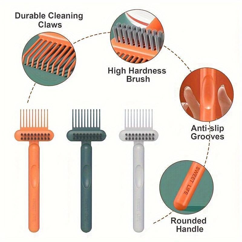 Comb & Hairbrush Cleaner Set(3pcs) — Ditch Clogged Brushes for Good! 🧹✨