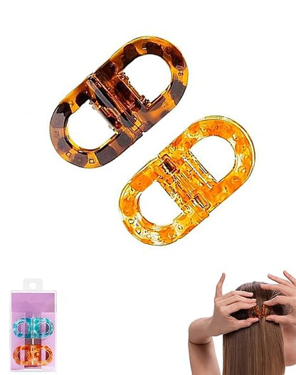 Smart Magnetic Tropical Sunset Hair Clips