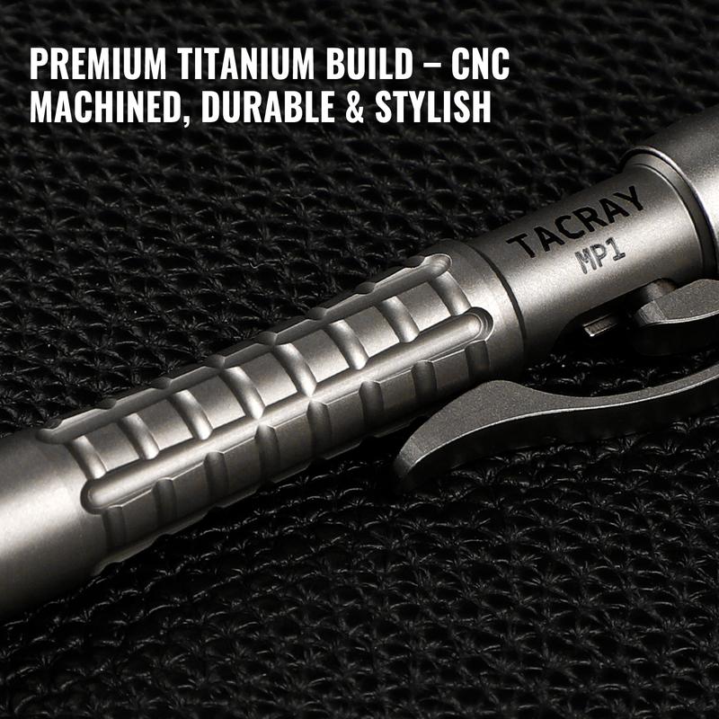 MP1 Multi-Functional Titanium Pen – Ultimate EDC Pocket Tool