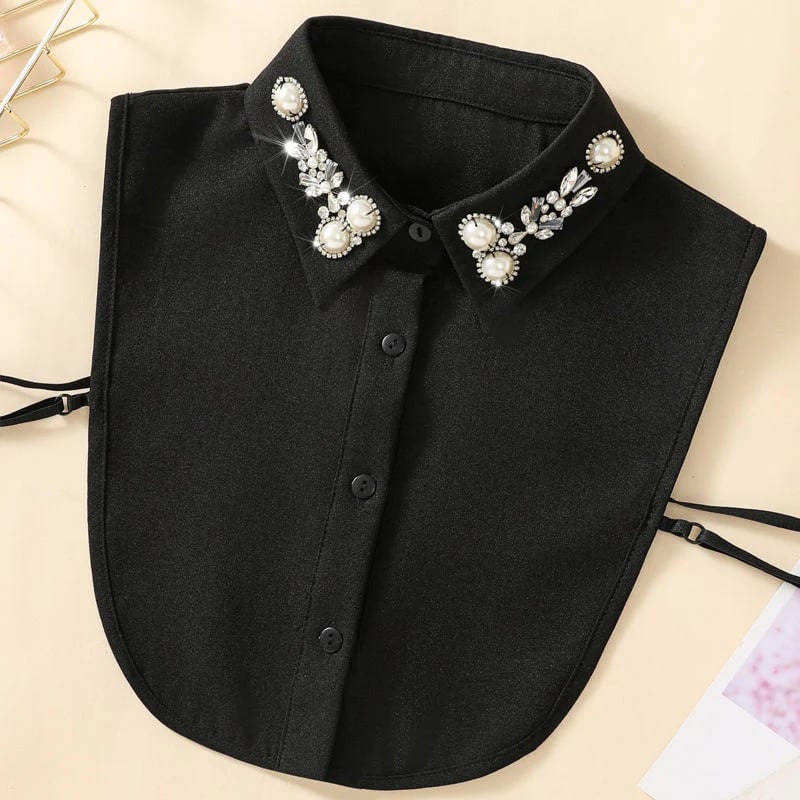 ✨ Luxury Rhinestone Detachable Collar 👚Unisex