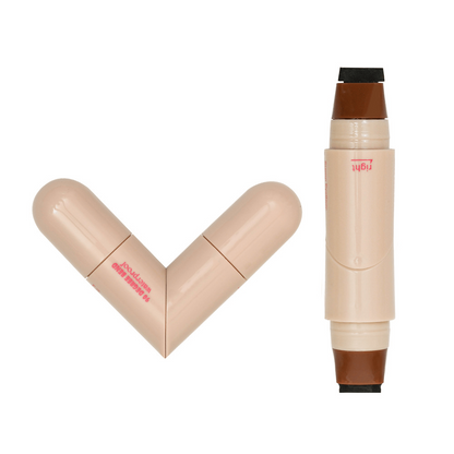 💕Eyeliner Stamp Pen, Winged Eyeliner Stamp Foldable, Dual-Ended Eye liner Stamps for Perfect Wing Cat Eyes👁️