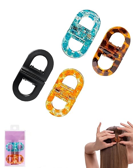 Smart Magnetic Tropical Sunset Hair Clips