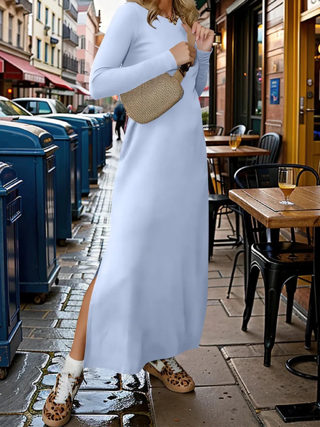 Women's Loose Split Flowy Maxi Dress (Buy 2 Free Shipping)