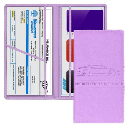 ✨Car Registration & Insurance Card Holder
