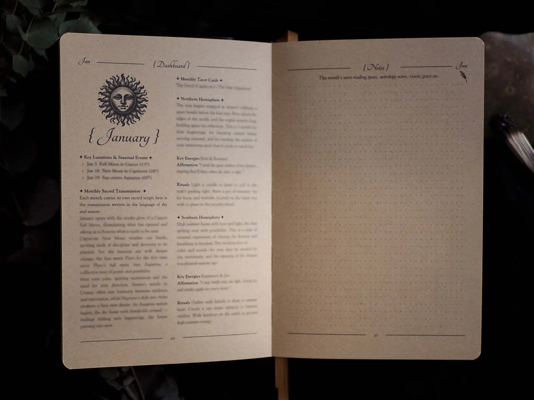 🪐2026 Celestial Journal – Seasonal & Astrological Almanac