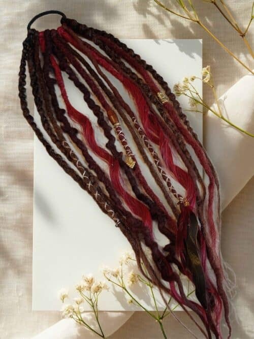 🔥LAST DAY 55% OFF - 👩🏼‍🦱Elastic Dread Ponytail Salty Soul