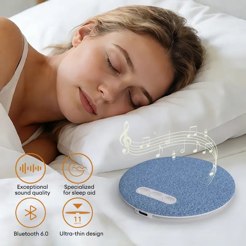 HYUNDAI S1 Ultra-Thin Bluetooth Pillow Speaker with Bluetooth 6.0
