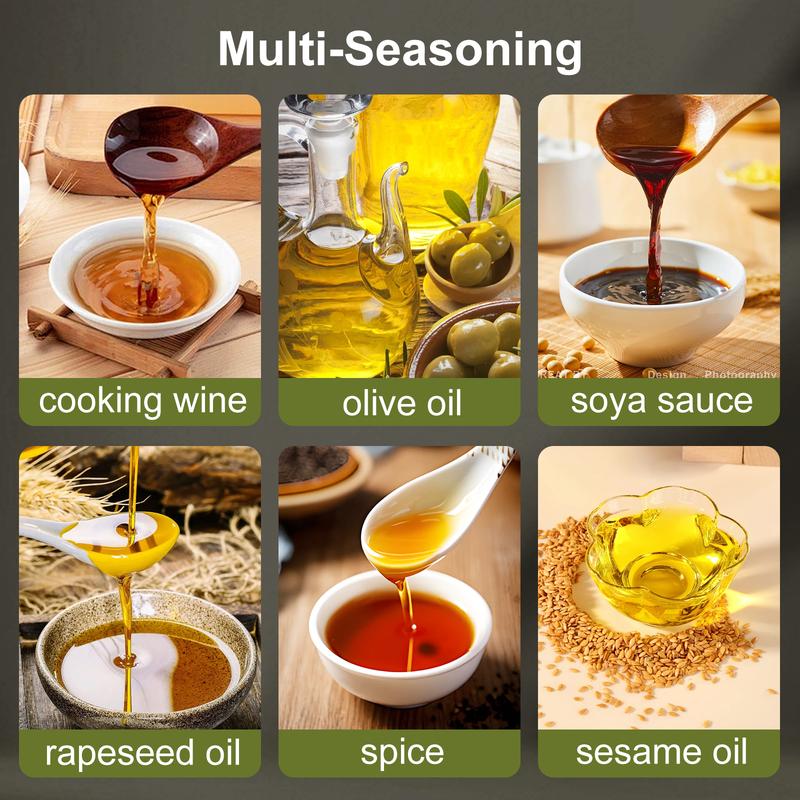 💕2 in 1 Glass Oil Sprayer & Dispenser – HealthyCooking