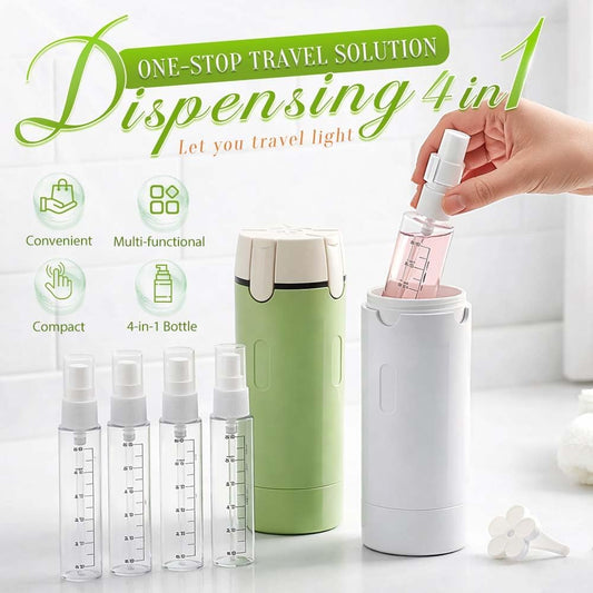 🔥Limited Time 49% Off✨4-in-1 Travel Dispenser Bottle