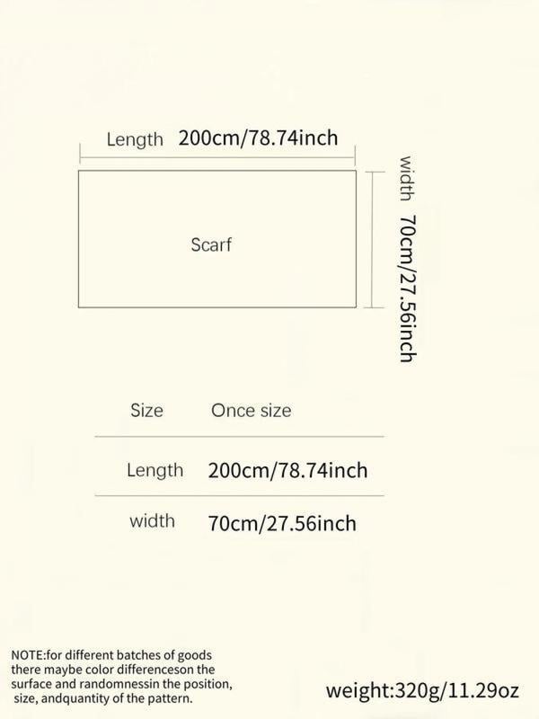 🧣Checkered Scarf – Soft, Warm & Stylish Winter Accessory✨