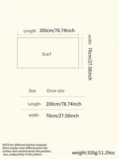 🧣Checkered Scarf – Soft, Warm & Stylish Winter Accessory✨