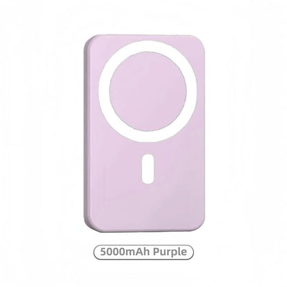 MagSafe Magnetic Power Bank (5000mAh) – 20W Fast Charge, Hands-Free On-the-Go 📱⚡