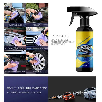 🔥Last Day 50% OFF - ZYKR Car Nano quick-coat restore-Coating Spray