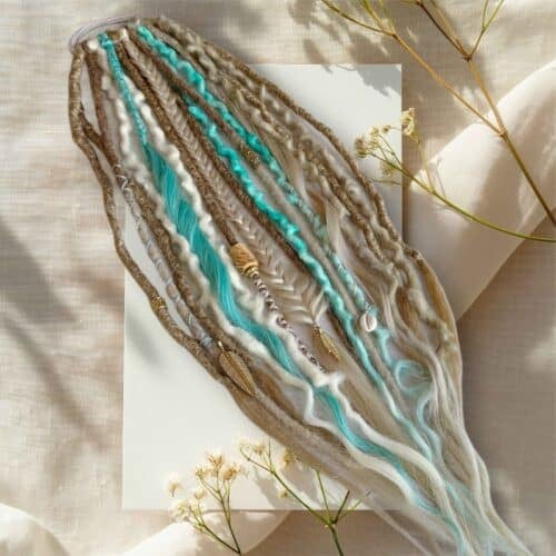 🔥LAST DAY 55% OFF - 👩🏼‍🦱Elastic Dread Ponytail Salty Soul