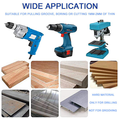 Titanium Coated Carbon Steel Twist Drill Bits(6 Pcs )🔥