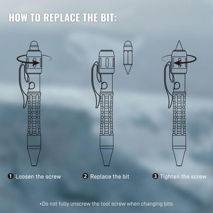 MP1 Multi-Functional Titanium Pen – Ultimate EDC Pocket Tool