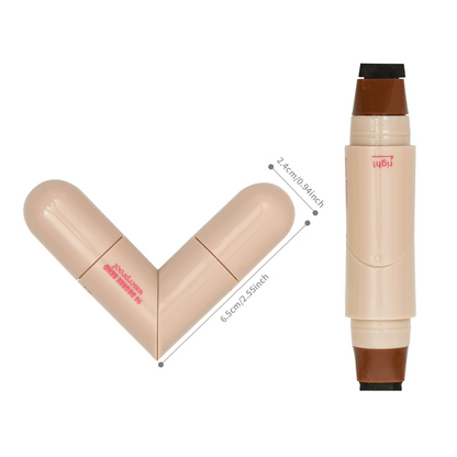 💕Eyeliner Stamp Pen, Winged Eyeliner Stamp Foldable, Dual-Ended Eye liner Stamps for Perfect Wing Cat Eyes👁️