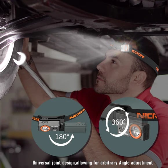 🔥NEW HOT SELLING 49% OFF🔥NICRON D10 EDC Flashlight Rechargeable