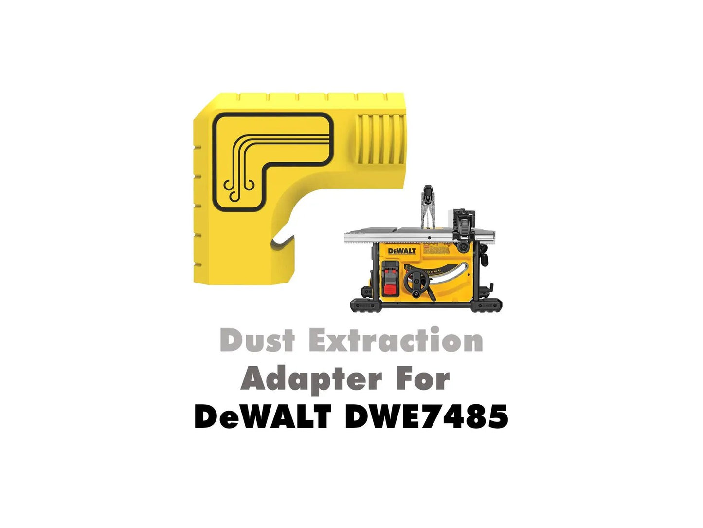 🔥Last Day 49% OFF - 🛠️Dust Extraction Adapter Compatible with DeWalt Table Saws🪵✨