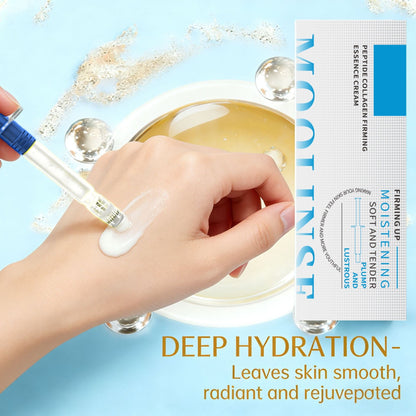 🔥Hot Sale 49% OFF🌟Polypeptide Collagen Elastic Essence Cream Moisturizing Hydrating Firming Low Irritating Serum