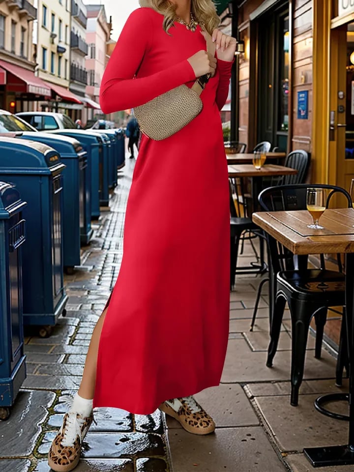 Women's Loose Split Flowy Maxi Dress (Buy 2 Free Shipping)