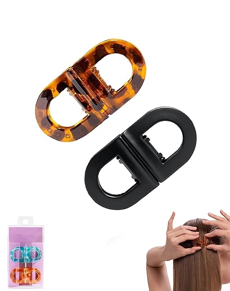 Smart Magnetic Tropical Sunset Hair Clips