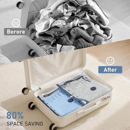 LAST DAY 49% OFF-Cordless Travel Vacuum Storage Compression Bag Set